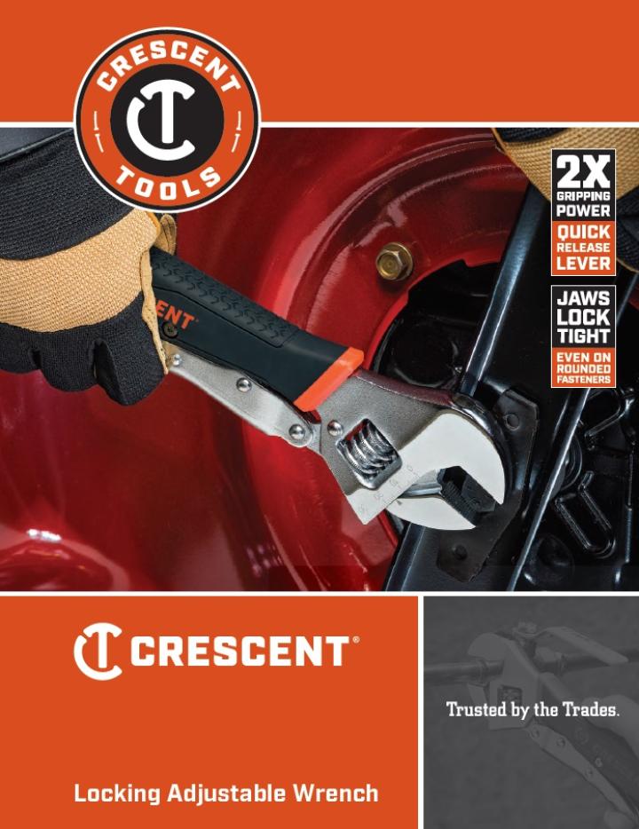 Crescent Locking Adjustable Wrench Crescent Tools